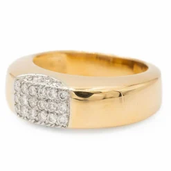 Bague Or jaune Diamant