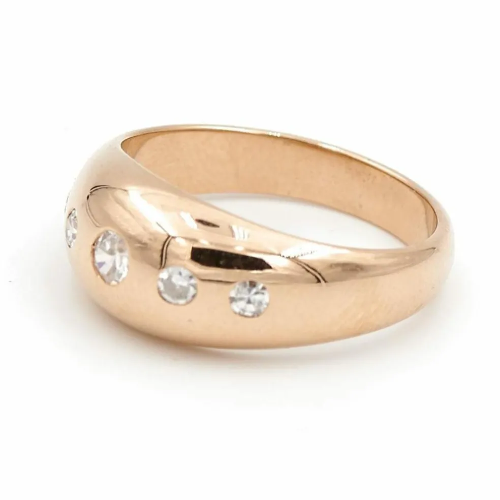 Bague Or jaune Diamant