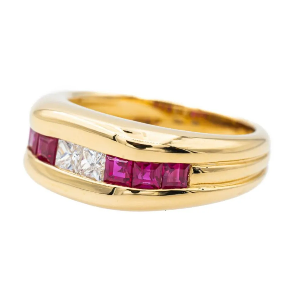 Bague Or jaune Diamant