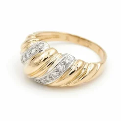 Bague Or jaune Diamant