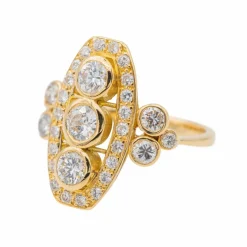Bague Or jaune Diamant