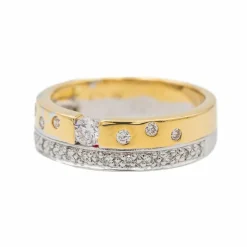 Bague Or jaune Diamant