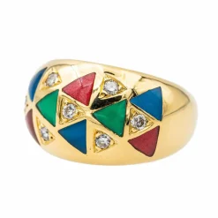 Bague Or jaune Diamant