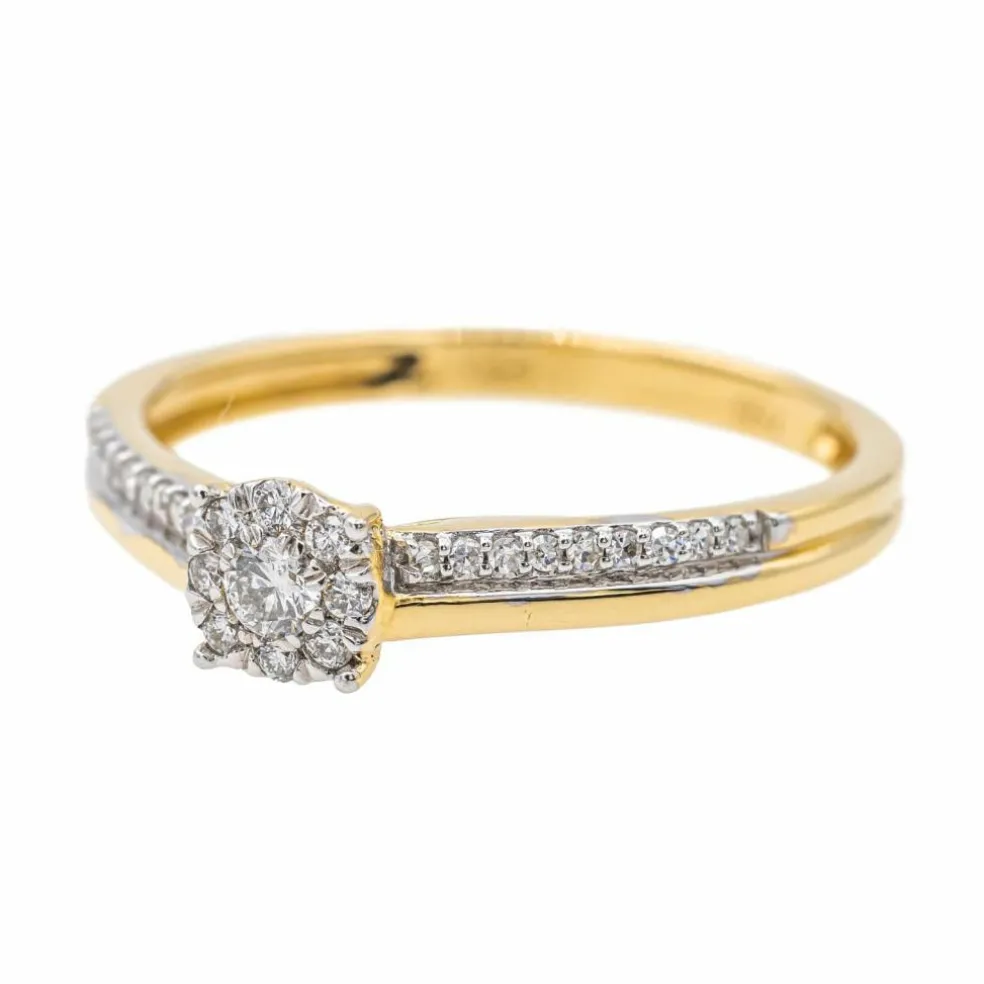 Bague Or jaune Diamant
