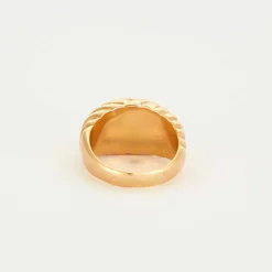 Bague or jaune diamant