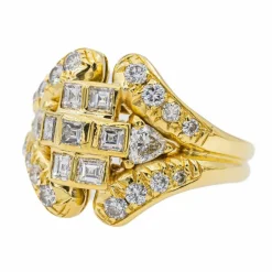 Bague Or jaune Diamant