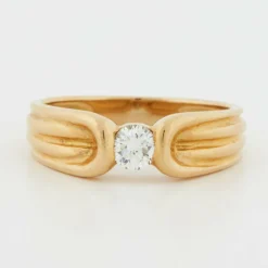Bague Or jaune Diamant