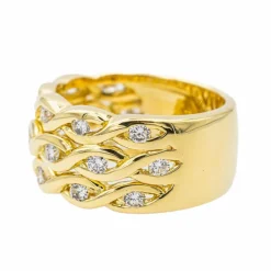Bague Or jaune Diamant