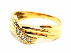Bague Or jaune Diamant