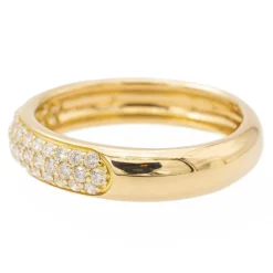 Bague or jaune Diamant