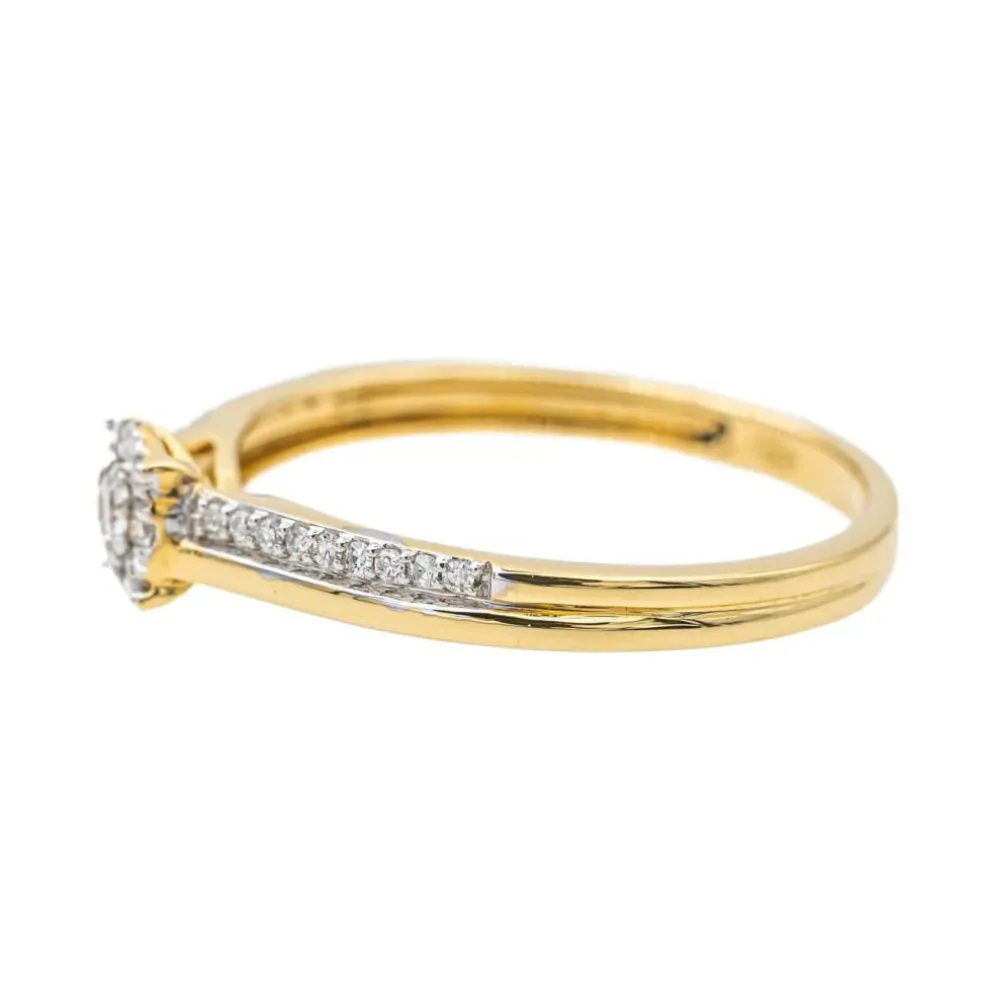 Bague Or jaune Diamant