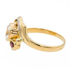 Bague Or jaune Diamant
