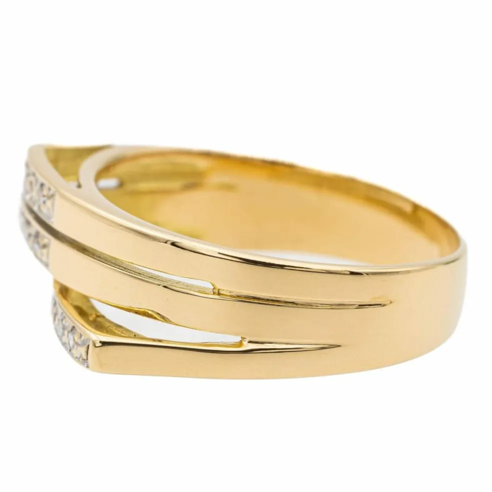 Bague Or jaune Diamant