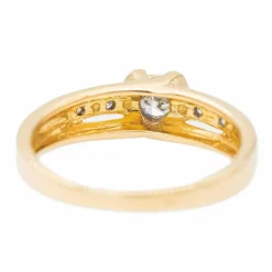 Bague Or jaune Diamant