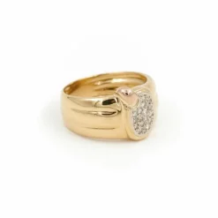 Bague Or jaune Diamant