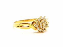 Bague Or jaune Diamant