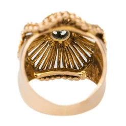 Bague Or jaune Diamant