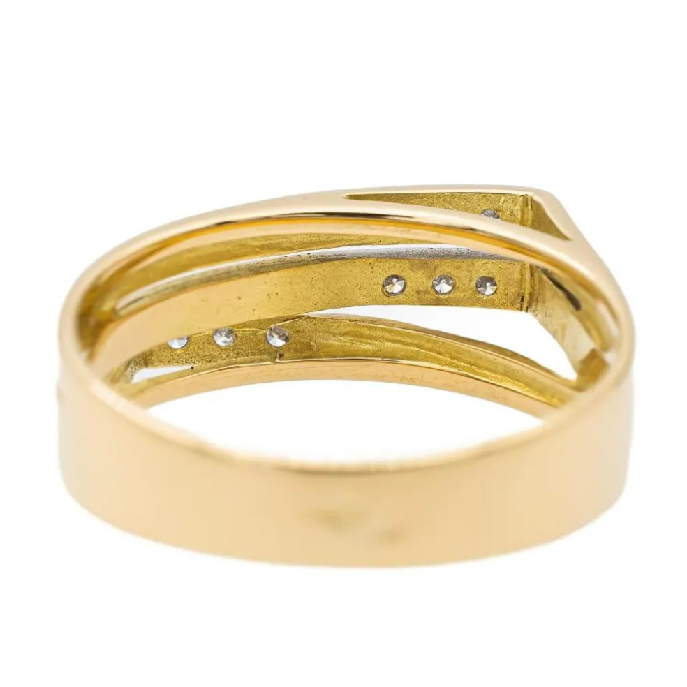 Bague Or jaune Diamant