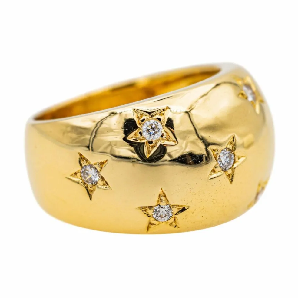 Bague Or jaune Diamant