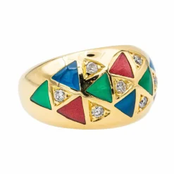 Bague Or jaune Diamant