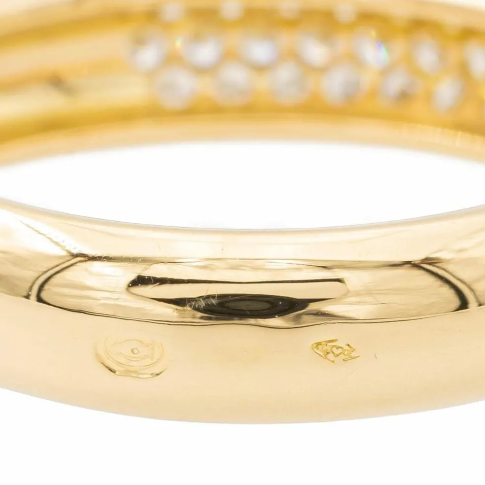 Bague or jaune Diamant