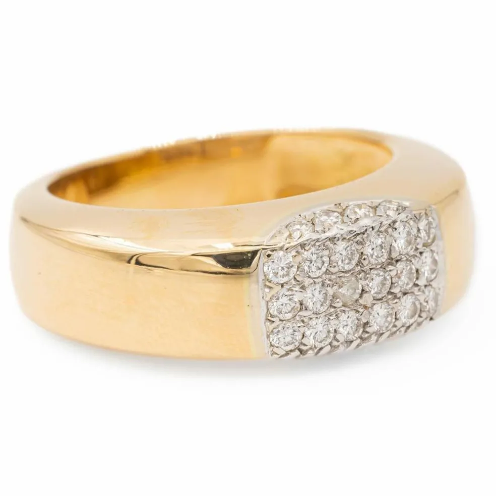Bague Or jaune Diamant