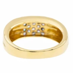 Bague Or jaune diamant