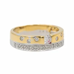 Bague Or jaune Diamant