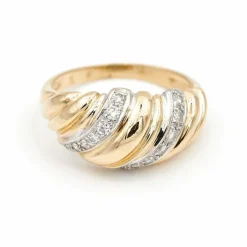 Bague Or jaune Diamant