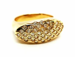 Bague Or jaune Diamant