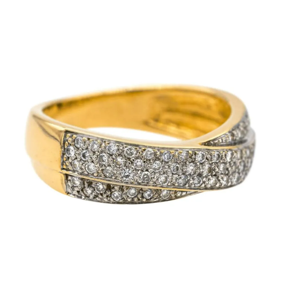 Bague Or jaune Diamant