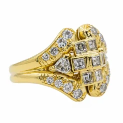 Bague Or jaune Diamant
