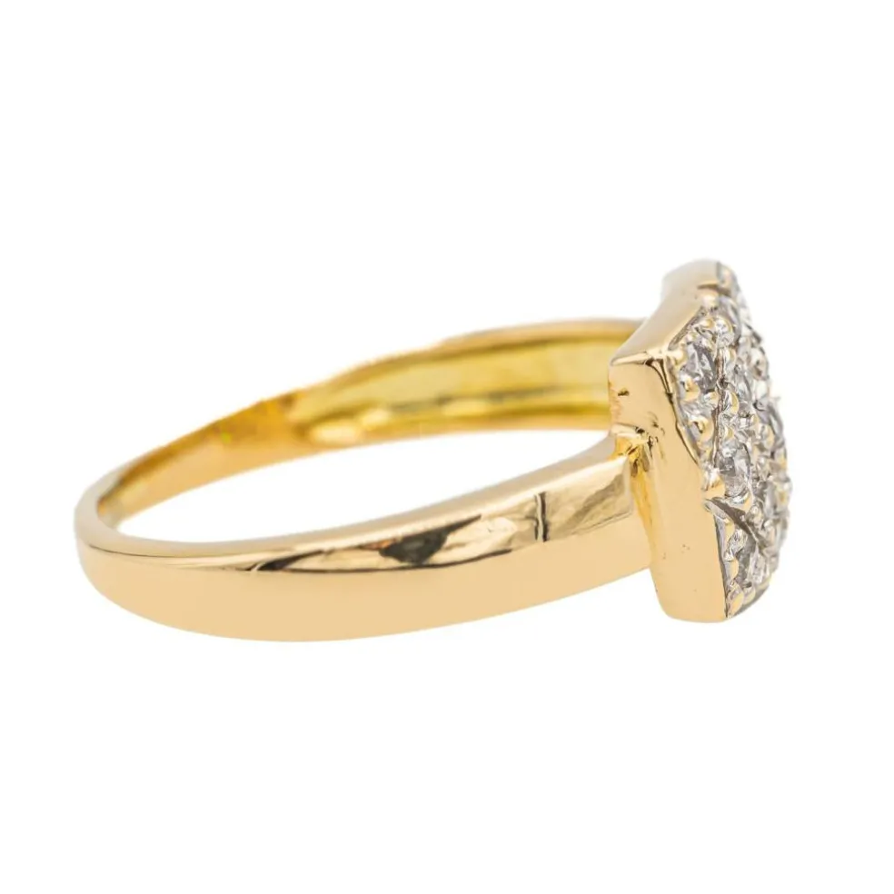 Bague Or jaune Diamant