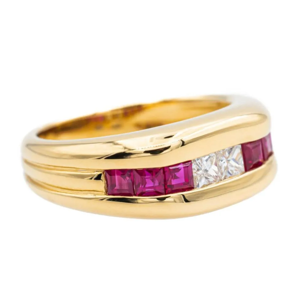 Bague Or jaune Diamant