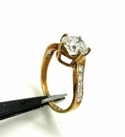 Bague Or jaune Diamant