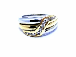 Bague Or jaune Diamant