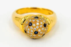Bague Or jaune Diamant