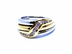 Bague Or jaune Diamant