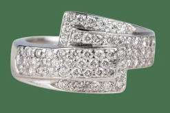Bague or jaune, diamant 1.16 ct