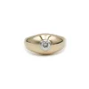 Bague Or jaune Diamant 0.25ct