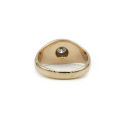 Bague Or jaune Diamant 0.25ct