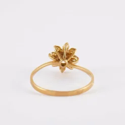 Bague or jaune diamant jaune diamant