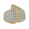 Bague Or jaune diamants
