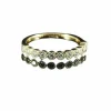 Bague or jaune diamants