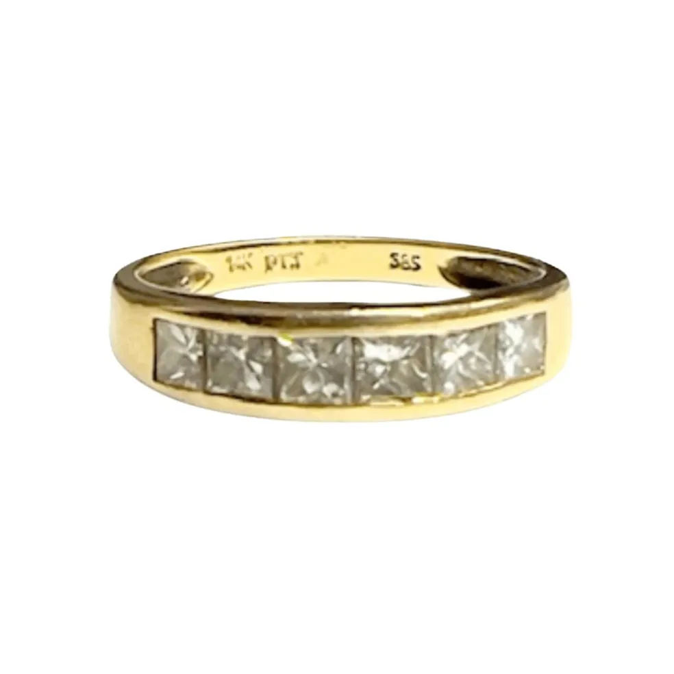 Bague Or jaune Diamants