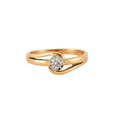 Bague Or jaune Diamants