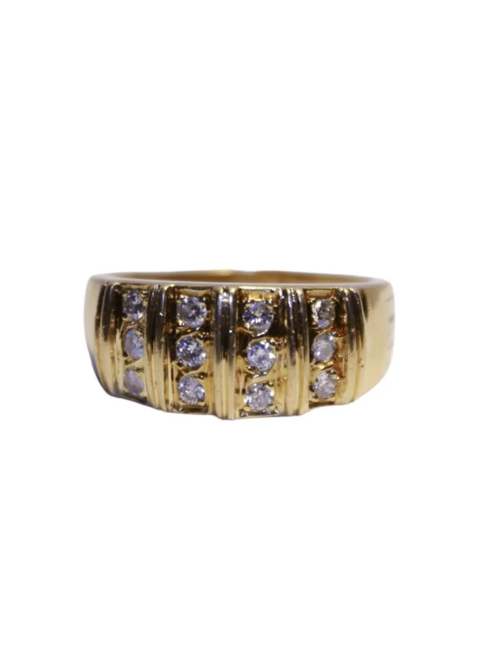 Bague Or jaune Diamants