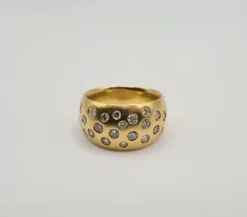 Bague Or jaune Diamants