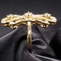 Bague Or jaune Diamants