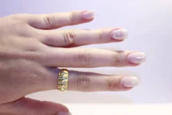 Bague Or jaune Diamants